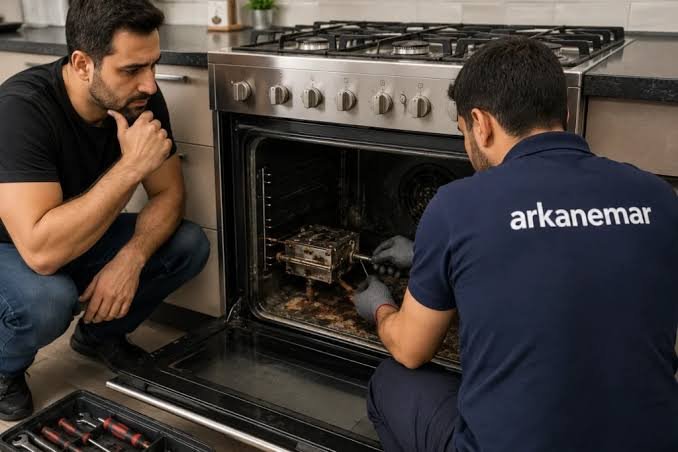 شركة صيانة افران في خورفكان تصليح فرن الغاز تنظيف البوتاجاز